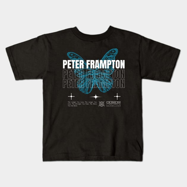 Peter Frampton // Butterfly Kids T-Shirt by Saint Maxima